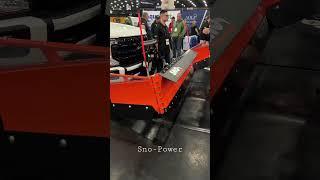 Snow removal system️️ Snow Plow for your truck / Sno-Power/ Equip Expo 2022 in Louisville Kentucky