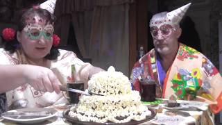 MUKBANG RUSSIA|BIRTHDAY|CAKE and SONG|27.03|ХэндМэйдный ТОРТИЛЛА| и моя ЛЮБИМАЯ песенка про ПУСТЬ