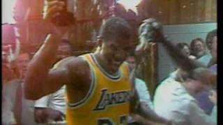 Magic Johnson's Sky Hook against the Celtics