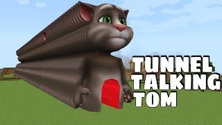 I found THE LONGEST TUNNEL INSIDE TALKING TOM in Minecraft - Coffin Meme