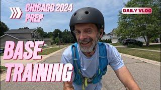 Base Workout. Chicago Marathon 2024 Prep. Return To Run Daily Training Vlog.