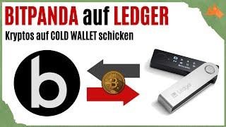 Coins auf Cold Wallet schicken | Von Bitpanda auf Ledger Nano X