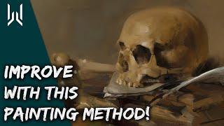 Improve Your Digital Painting Skills FAST! - The Gauntlet Method - Digital Painting "Hard Mode"??