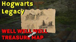 Well Well Well Treasure Map Location - Side Quest Walkthrough | Hogwarts Legacy