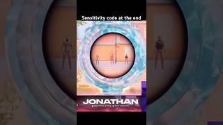 JONATHAN SENSITIVITY Reveals| jonathan gaming sensitivity #shorts #sensitivity #jonathan