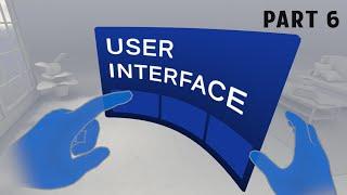 User Interface and Curved Canvas - Oculus Interaction SDK - PART 6
