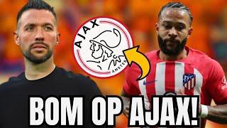 BOM ONTBREEKT! NET AANGEKONDIGD! GROTE VERRASSING! DEPAY OP AJAX? LAATSTE AJAX-NIEUWS