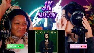 Jung Kook - Hate You reaction