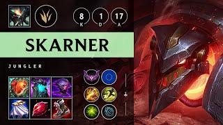 Skarner Jungle vs Graves: Godlike - EUW Master Patch 25.S1.1