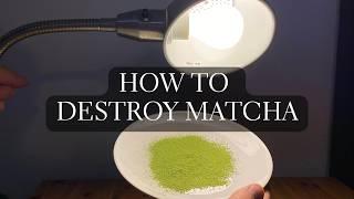 Don't Destroy Your Matcha! Follow These Matcha Storage Tips