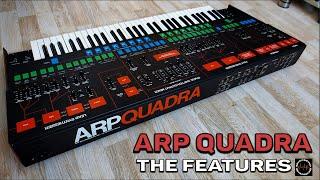 ARP QUADRA Synthesizer  - The Features