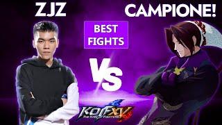 KOFXV  ZJZ (Duo Lon, Isla, Chizuru) vs Campione! (Duo Lon, Shingo, Ash)