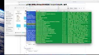 How to create laravel composer.json file and run [mac os sierra]