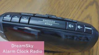 DreamSky Alarm Clock Radio for Bedroom Review | Digital FM Radio