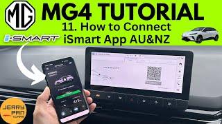 MG4 Tutorial / User Guide - 11. How to Connect MG iSmart App AU&NZ - How to MG4