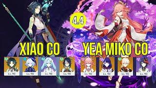 Xiao C0 & Yea Miko C0 Spiral abyss floor 12 genshin impact