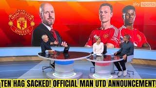 OFFICIAL: ERIK TEN HAG SACKED AS MANCHESTER UNITED HEAD COACH! SHOCKING CLUB ANNOUNCEMENT!