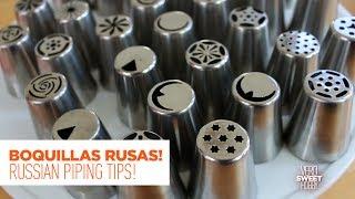 COMO USAR BOQUILLAS DE DECORACIÓN RUSAS - Duyas Rusas -   Russian Piping Tips - VeroSweetHobby