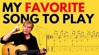 The Most FUN Song To Play On Nylon String | Pica Pica Guitar Tutorial