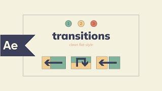 3 SUPER EASY Transitions in After Effects Every Beginner Can Start With