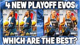 4 NEW PLAYOFF EVO CARDS IN NBA 2K23 MYTEAM! WHICH EVO IS THE BEST?