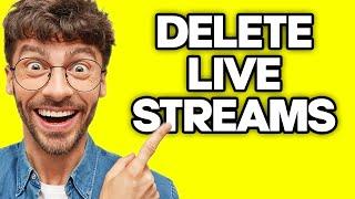 How To Delete Twitch Live Streams (2023)