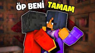 ÜVEY ABLAM SAPIK ÇIKTI ! - öpüşürken bastık (Minecraft Parodi)