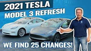 2021 Tesla Model 3 Refresh: We Find 25 Changes!