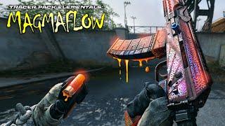 TRACER PACK ELEMENTALS: MAGMAFLOW WEAPON SHOWCASE - ALL MASTERY CAMO - SEASON 3 RELOADED - MW2