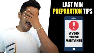 PTE - Last Min Preparation Tips (Avoid These Mistakes)