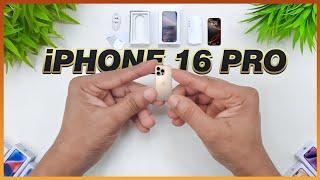 iPhone 16 Pro Mini Version Unboxing Desert Titanium!