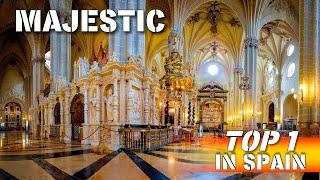  MOST Beautiful Monument in Spain | SEO Cathedral of Zaragoza  4k 50p