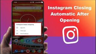 How to Fix Instagram Keeps Stopping Error in Android Device