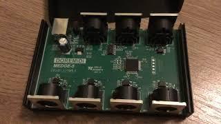 Doremidi “Merge-5”  midi merge review and teardown