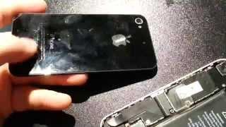 Самостоятельная замена дисплея экрана iPhone 4S