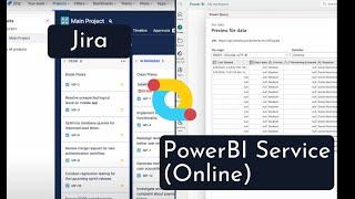 Jira PowerBI Service (Online) Connector Using Asinaria