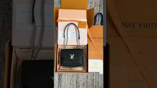 LV Mylockme Chain Bag Black M51418 #lvlover #lv #lvaddict #lvbag #luxurybag #purse #handbags