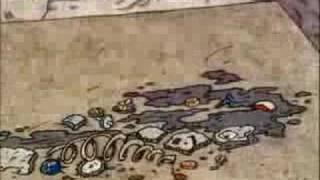 Russian animation: His wife is a hen (Его жена курица) 2/2