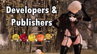 Developers & Publishers : The classic mixup