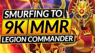 NEW LEGION COMMANDER Tips to RANK UP (Works Even In Hard Games) - Dota 2 Guide