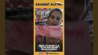 Emak-emak belanja di toko sembako begitu mau bayar dan keluarin uang banyak, ternyata uang mainan