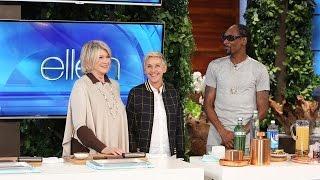 Martha Stewart and Snoop Dogg Share a Taste of Their New Show!