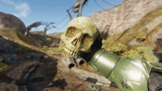 Do Not Pick Up This Skull in Halo 3.