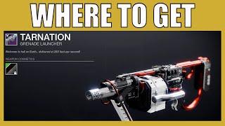 How To Unlock Tarnation Weapon Pattern Destiny 2 Witch Queen - How To Farm Tarnation Red Bar Weapon