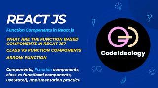 Function components in React JS - Functional Components in React