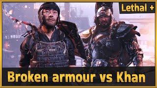Broken Armor vs Khotun Khan - No Damage, Lethal+, Ghost of Tsushima DIRECTOR'S CUT (PC)