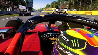 Playing as Lewis Hamilton in Ferrari Monza Race Onboard - F1 2025 Mod