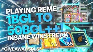 1BGL TO 50BGL (INSANE WINSTREAK) - GROWTOPIA CASINO