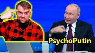 Putin's conference Review. Portrait of Psychopath