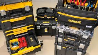 что помещается в мобильный комод - Dewalt tstak